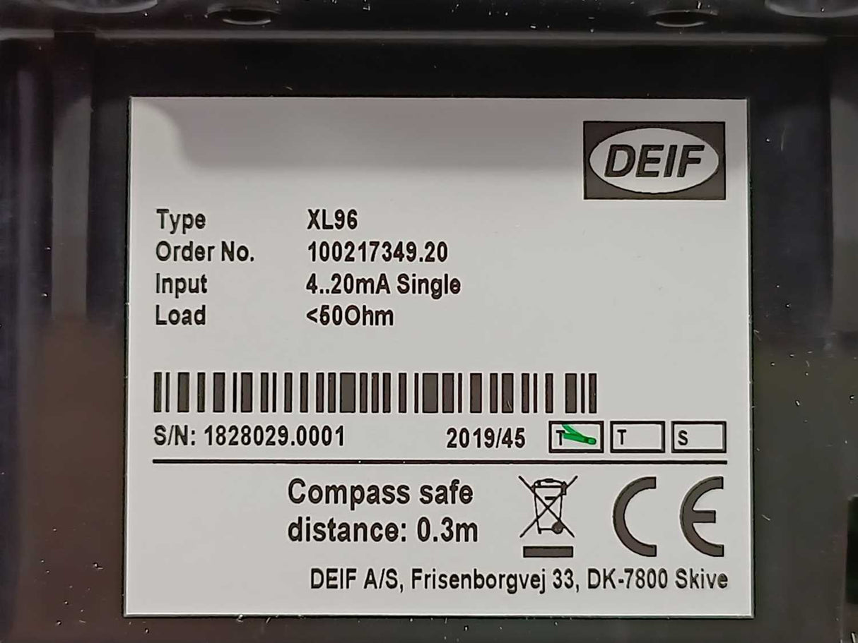 Deif XL96 Illuminated Indicator