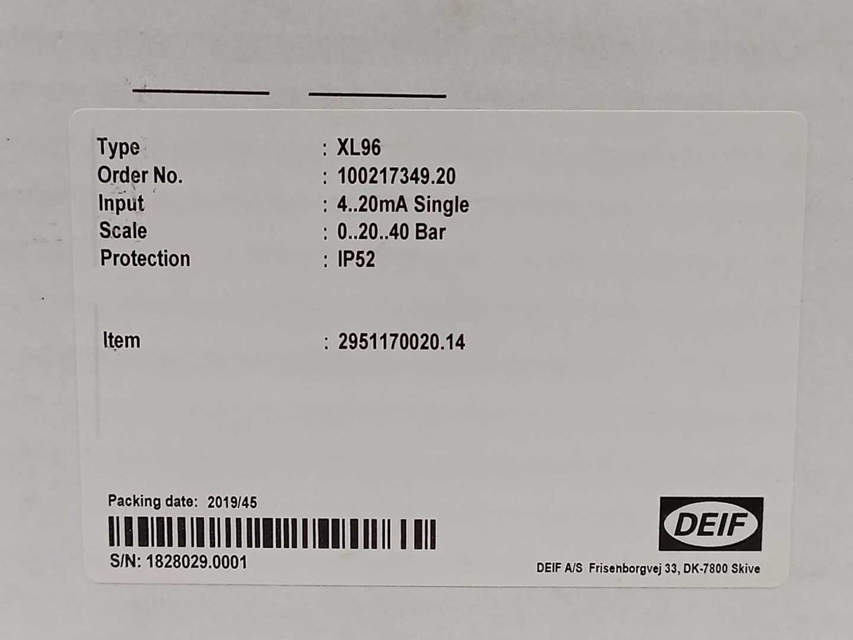 Deif XL96 Illuminated Indicator