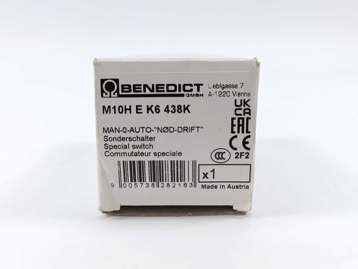 BENEDICT M10H E K6 438K Special Switch