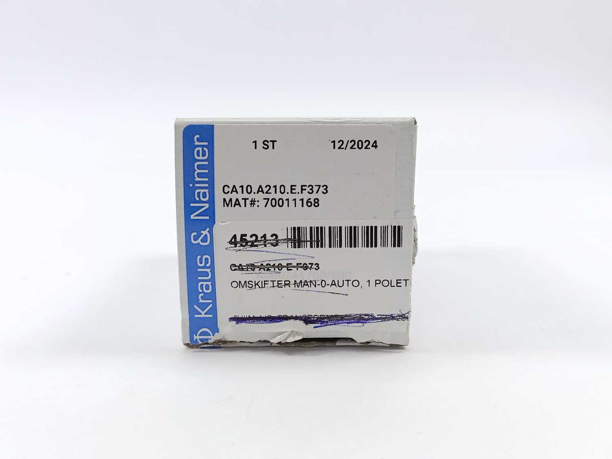 KRAUS & NAIMER CA10.A210.E.F373 70011168 Changeover Switch