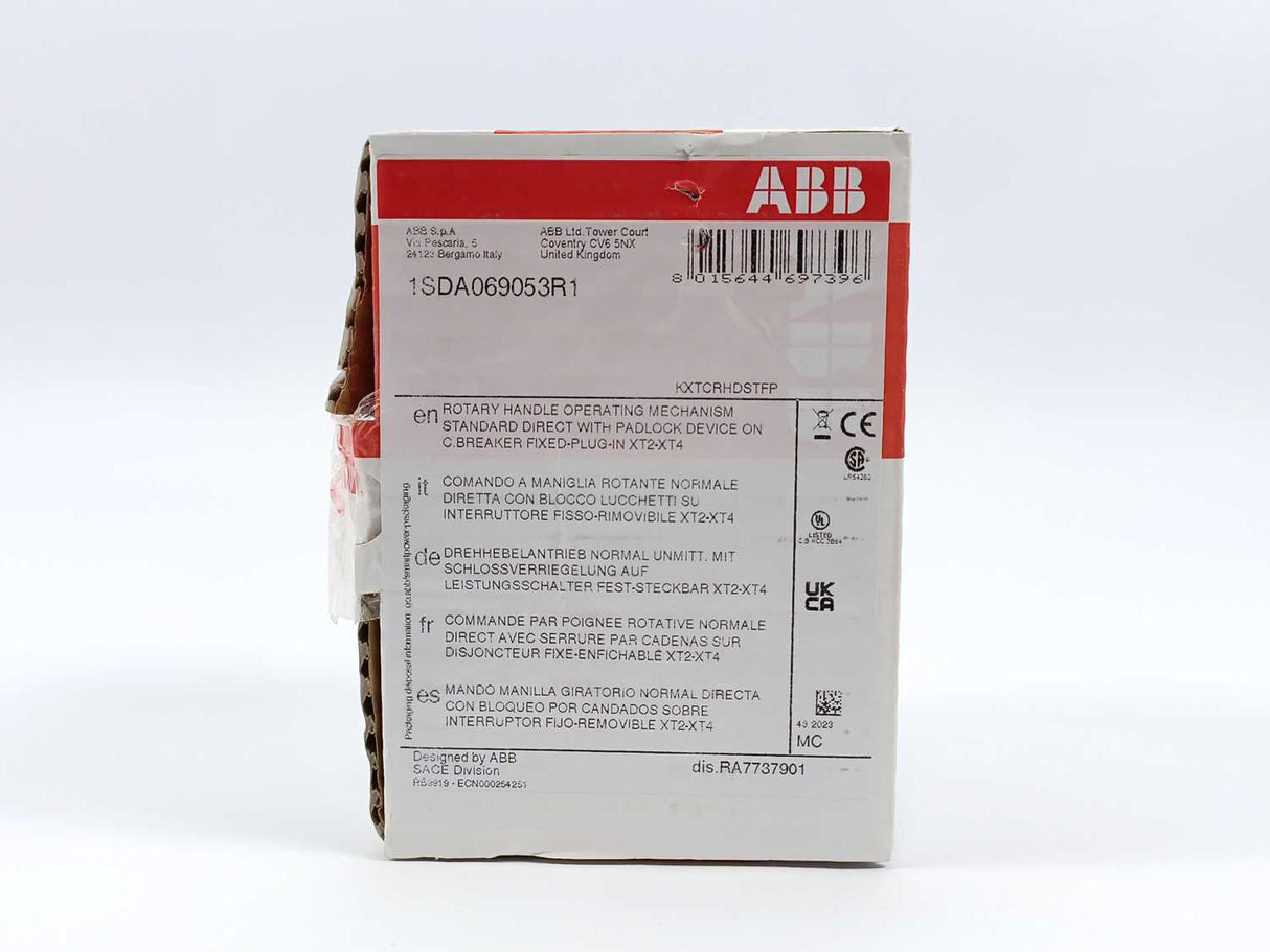 ABB 1SDA069053R1 RHD XT2-XT4 F/P STAND. DIRECT