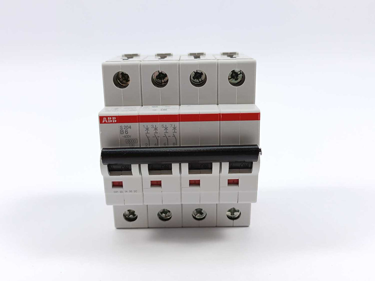 ABB 2CDS254001R0065 Miniature Circuit Breaker S204-B6