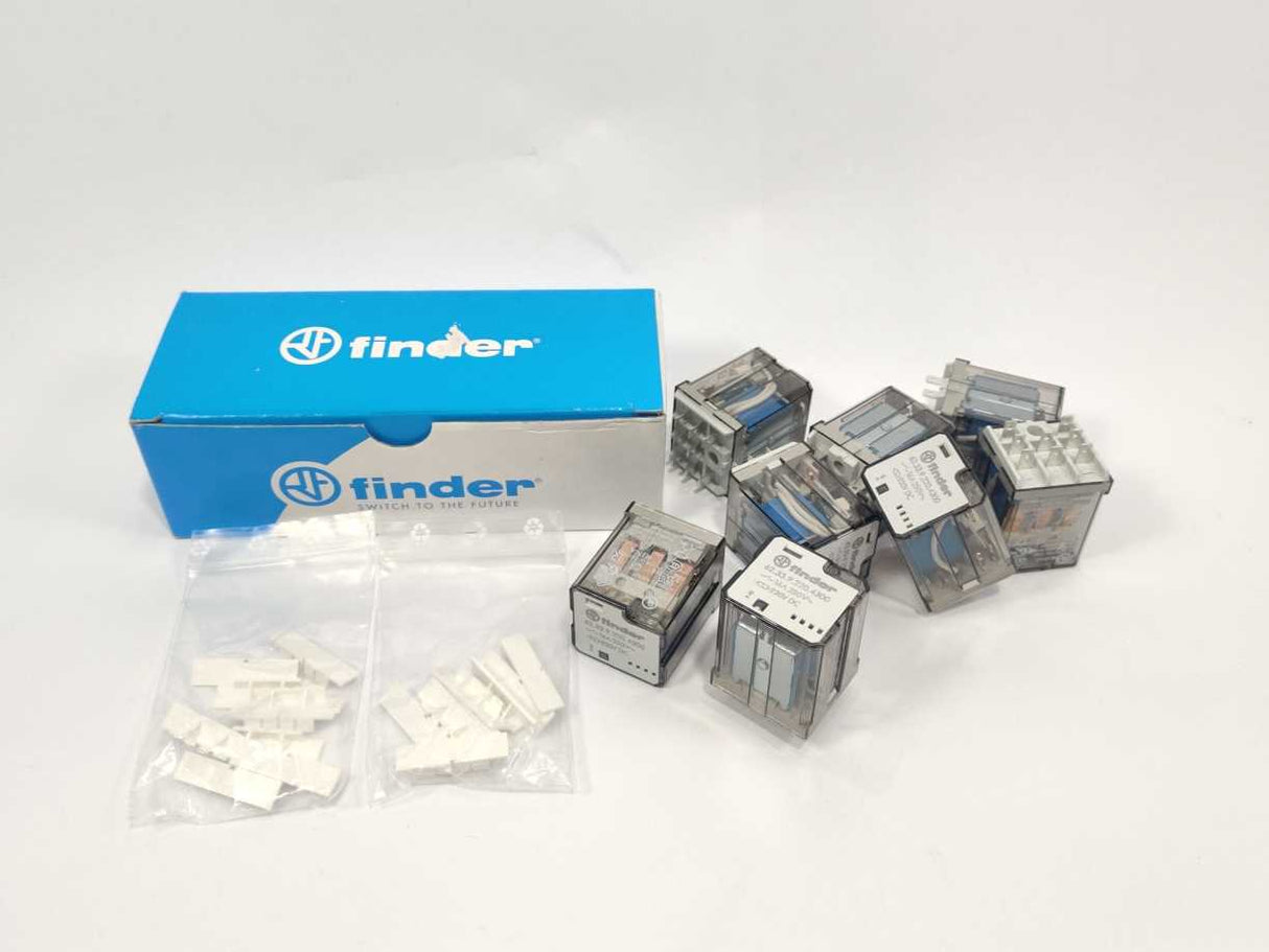 Finder 62.33.9.220.4300 Plug relay 220 V/DC 8 Pcs.