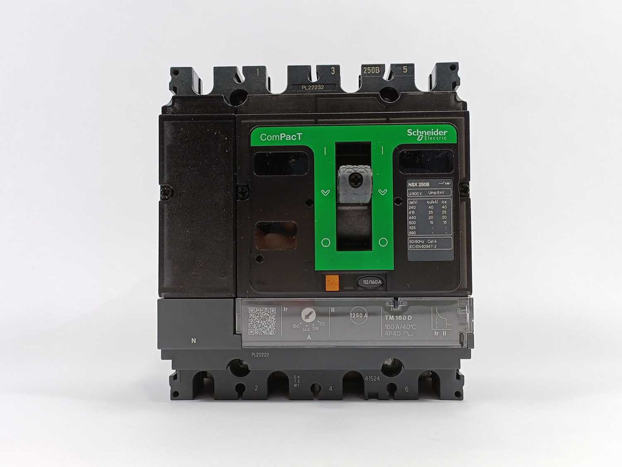 Schneider Electric C25B4TM160 Circuit Breaker ComPacT NSX250B