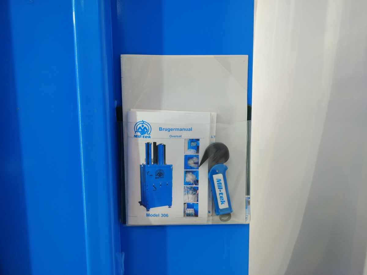 Mil-tek BP 306 Plastic and Cardboard Baler