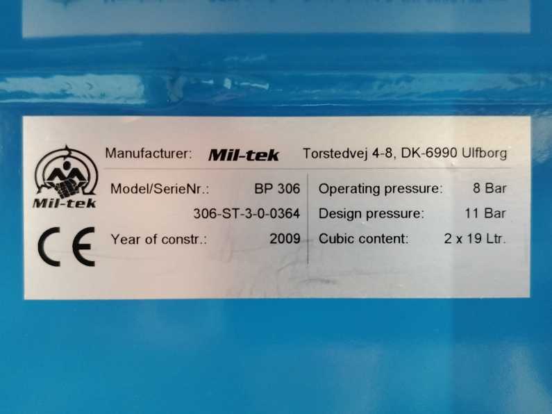 Mil-tek BP 306 Plastic and Cardboard Baler
