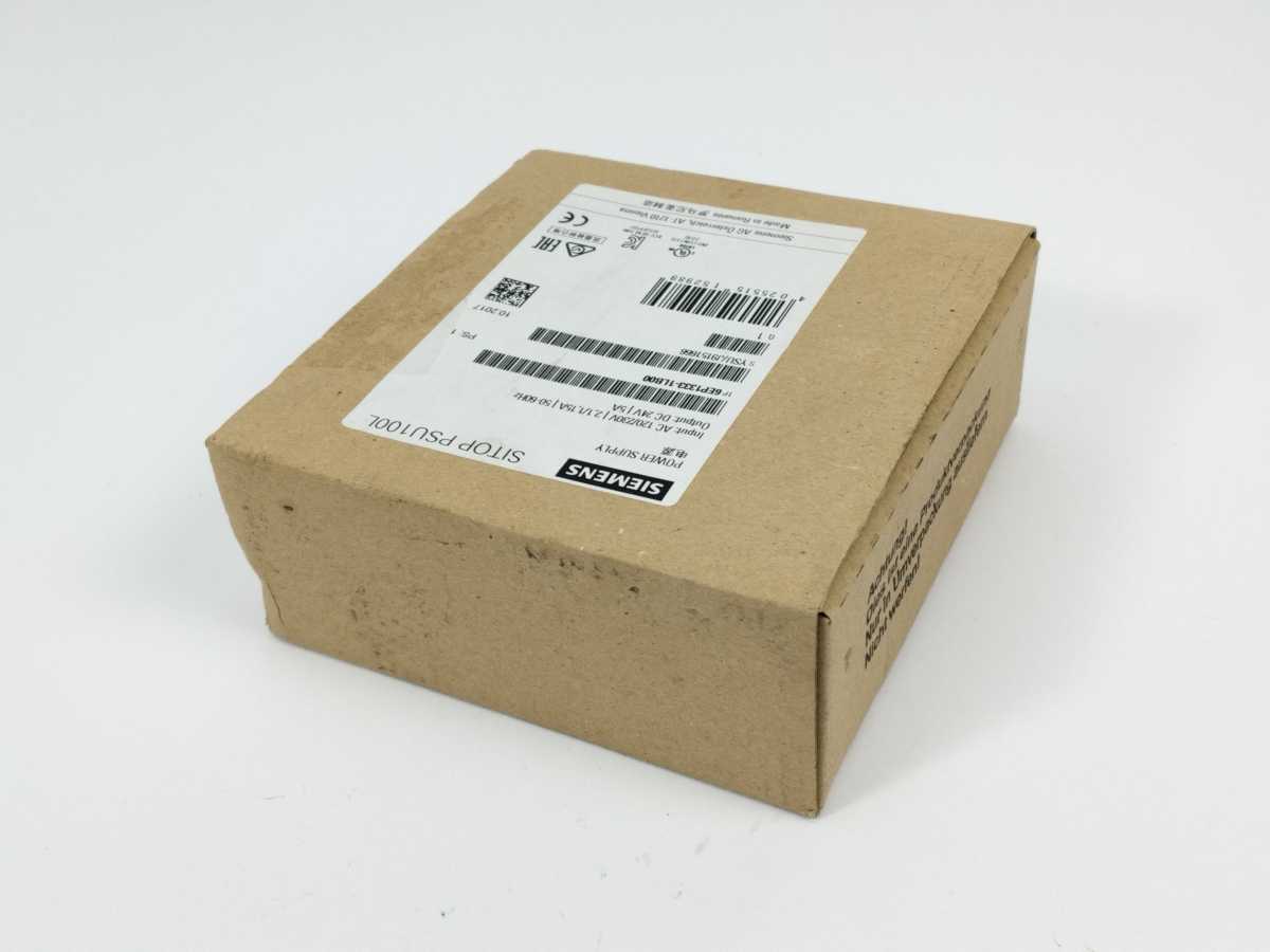 Siemens 6EP1333-1LB00 SITOP PSU100L Power Supply