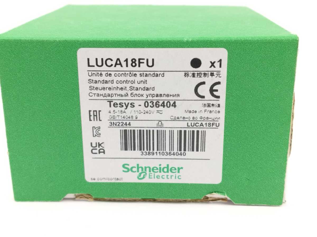 Schneider Electric LUCA18FU Control Unit 4.5-18A 100-240V