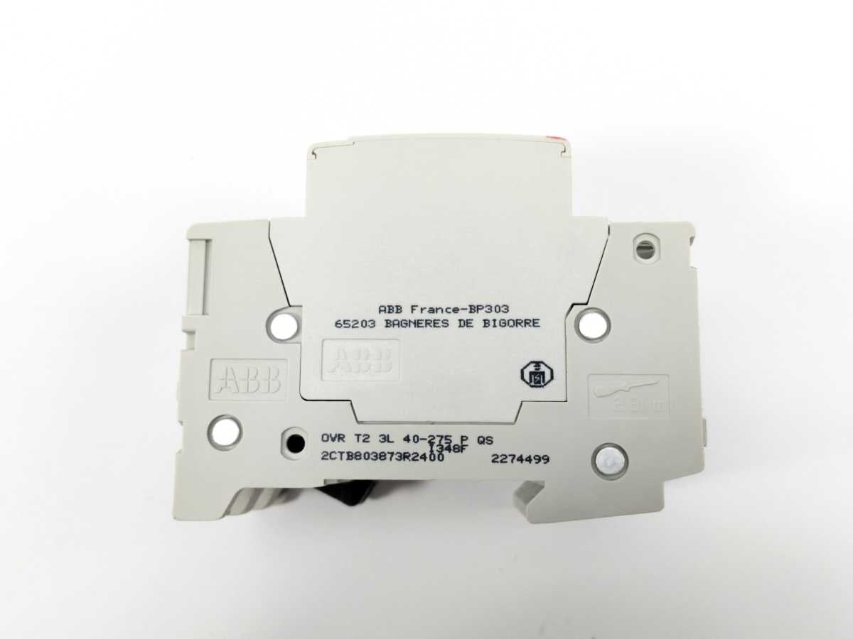 ABB OVR T2 3L 40-275 P QS w/ OVR L 40-275 C Surge Protective Device