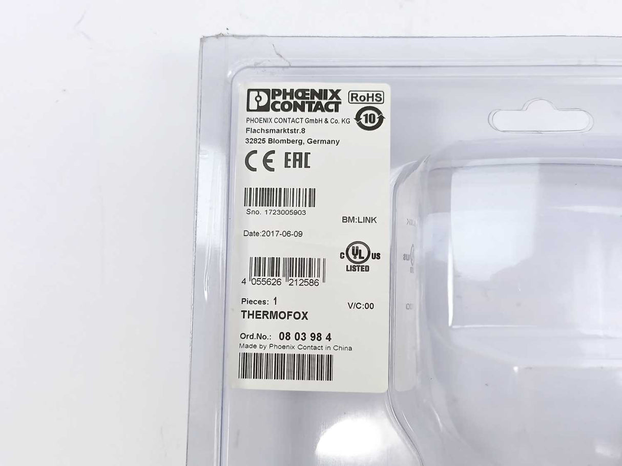 Phoenix Contact 0803984 Thermofox Thermal Transfer handheld Printer