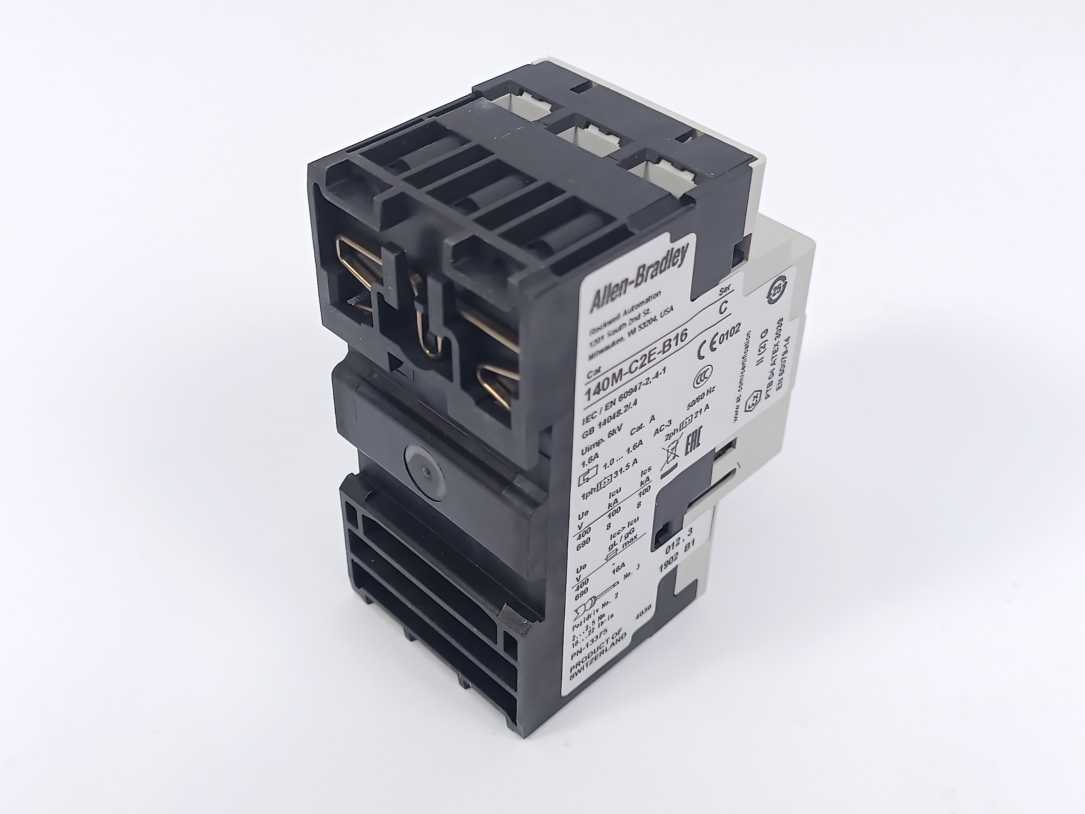AB 140M-C2E-B16 Motor Protection Circuit Breaker, Ser. C. 1-1.6 a