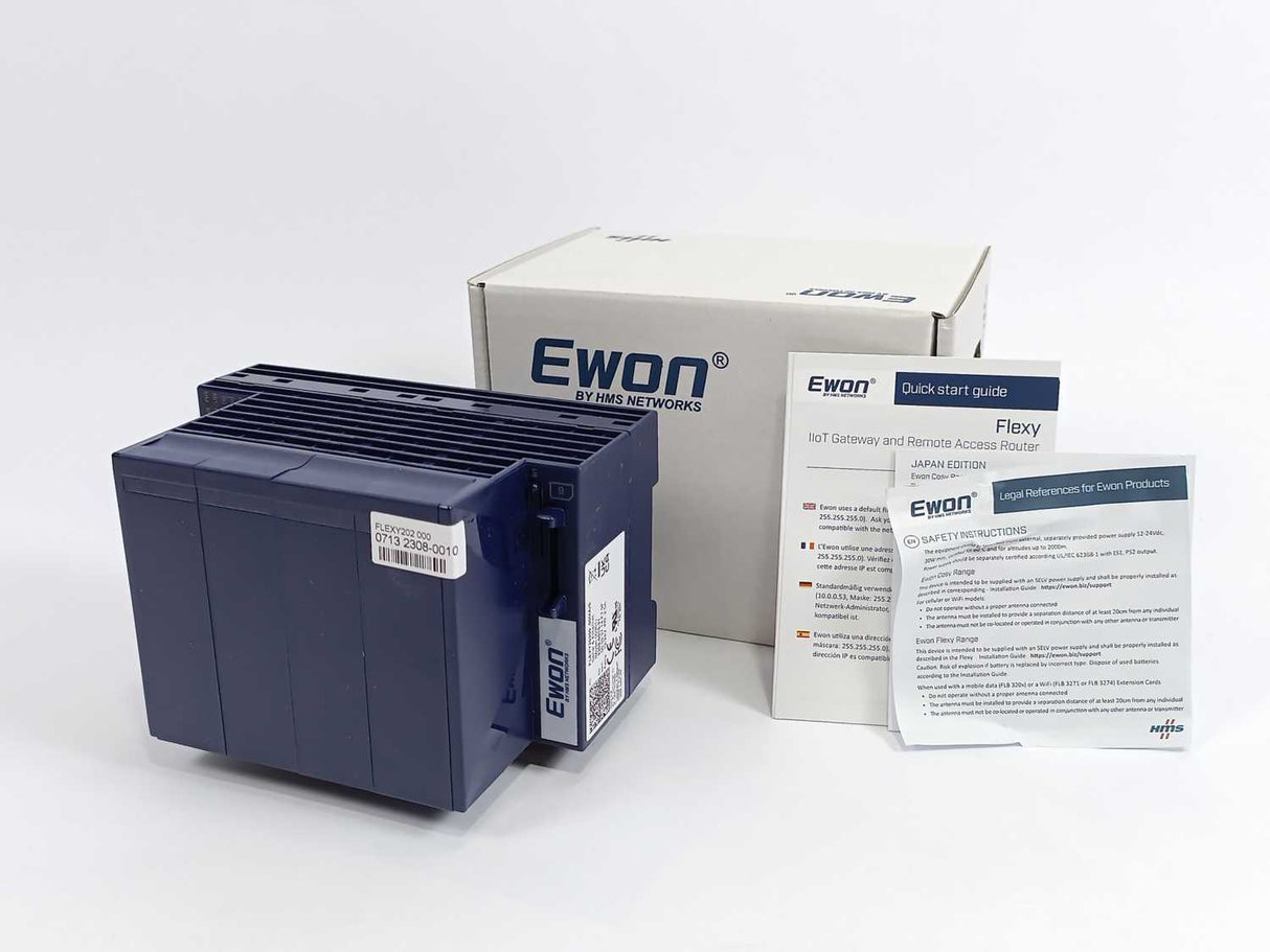 Ewon by HMS Networks FLEXY20200_00MA/S Gateway and Remote Router Model 00301