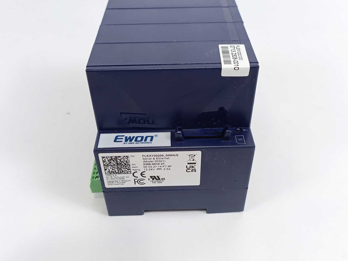 Ewon by HMS Networks FLEXY20200_00MA/S Gateway and Remote Router Model 00301