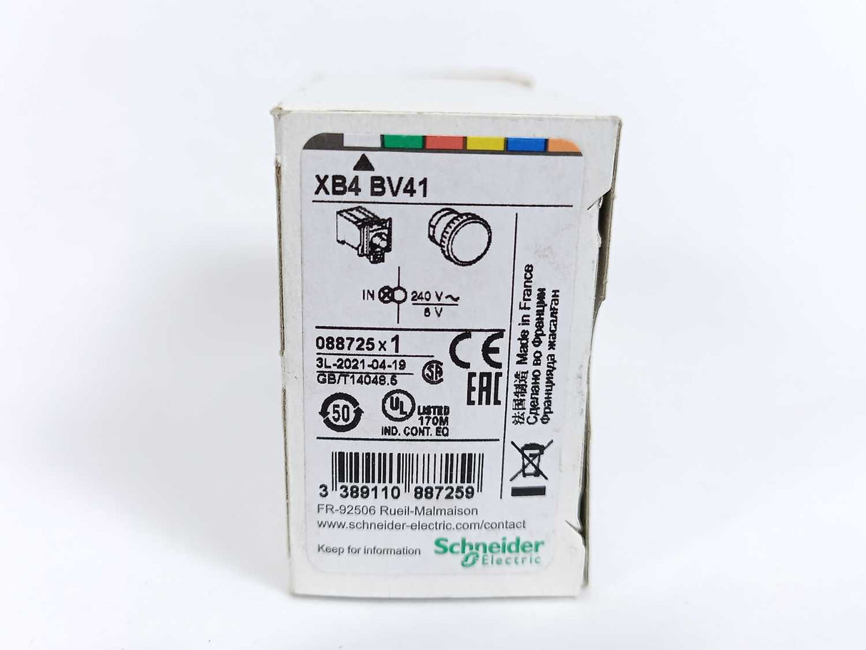 Schneider Electric XB4BV41 Pilot Light Incandescent Lamp