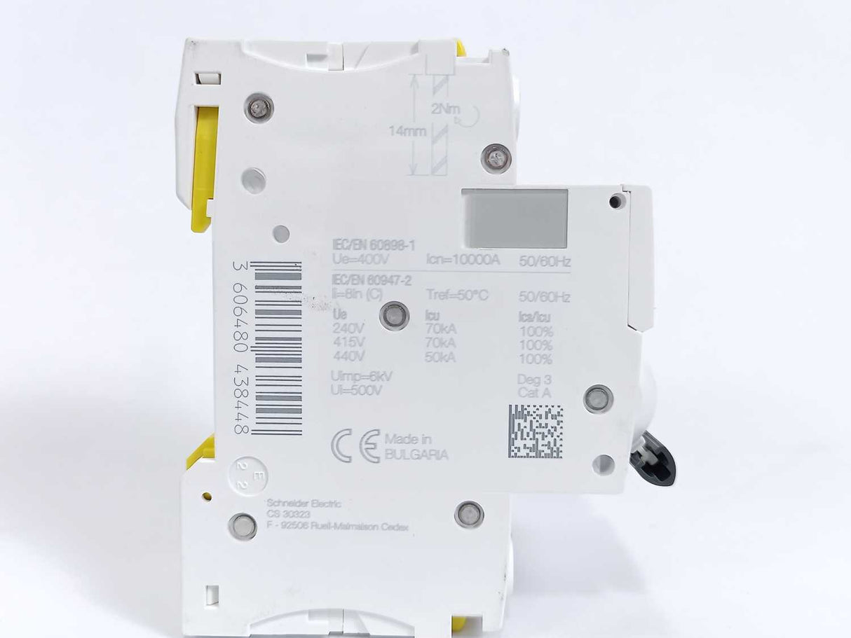 Schneider Electric iC60H C2A Miniature Circuit Breaker