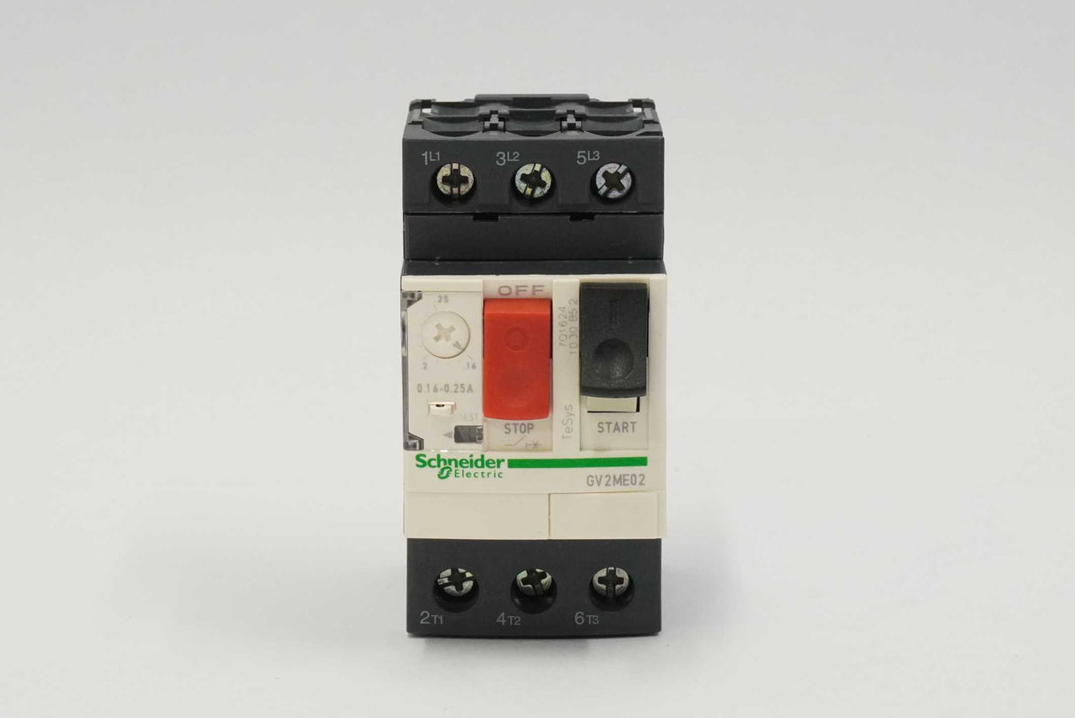 Schneider Electric GV2ME02 TeSys Deca Thermal-Magnetic Motor Circuit Breaker