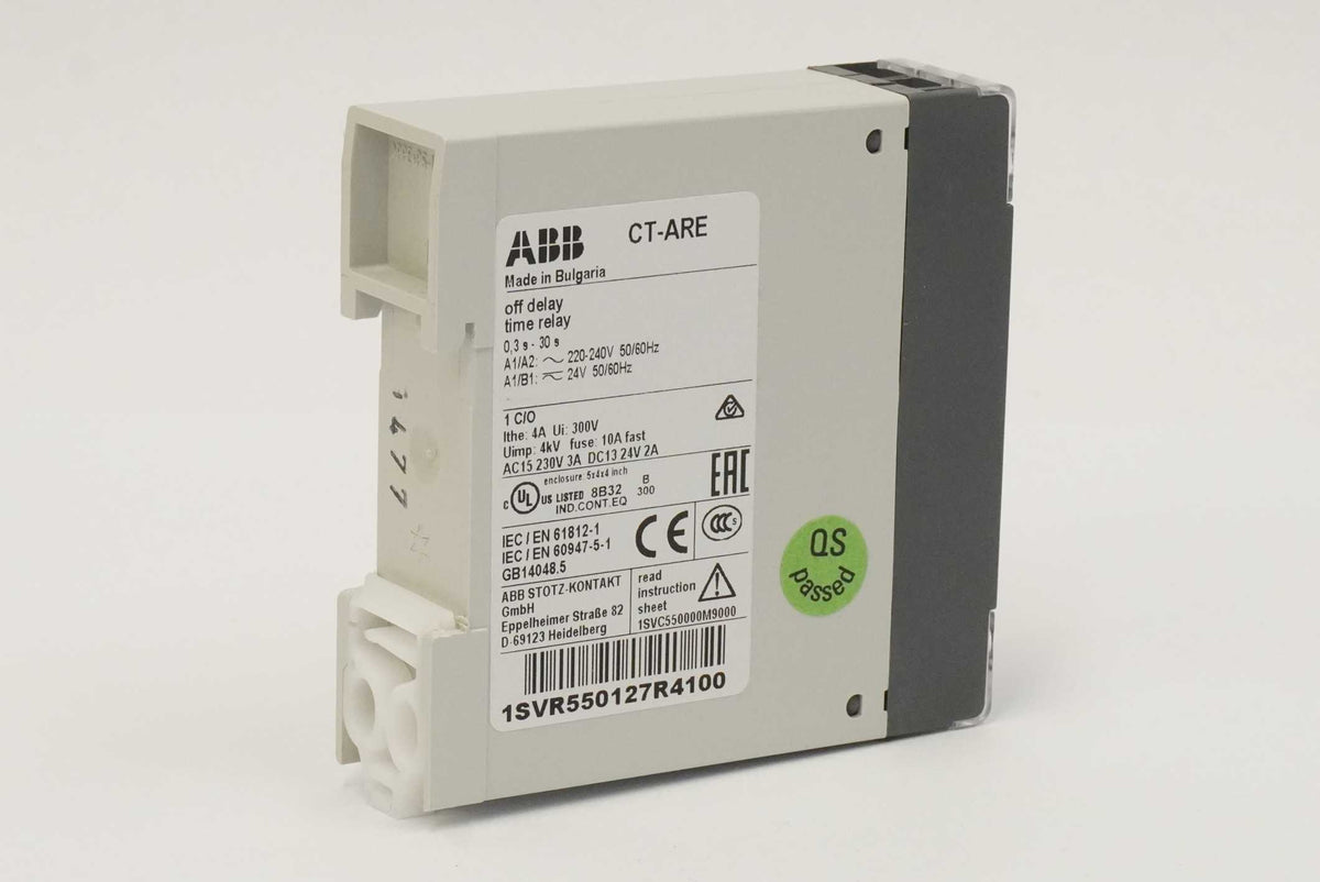 ABB 1SVR550127R4100 CT-ARE Off Delay Time Relay