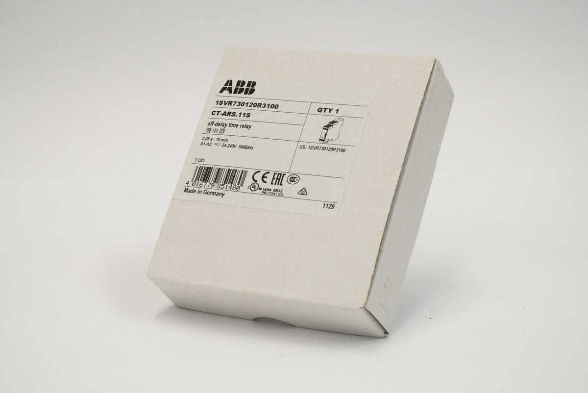 ABB 1SVR730120R3100 CT-ARS.11S Off-Delay Time Relay