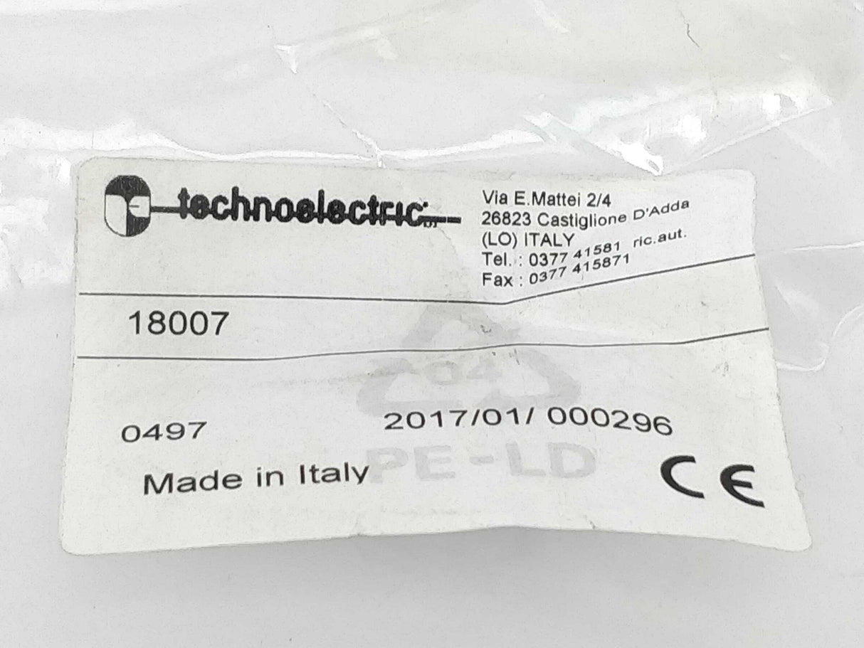 Technoelectric 18007 Door interlock handle