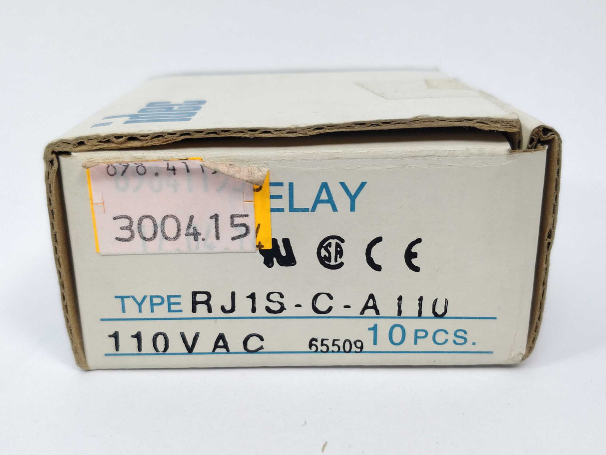 Idec RJ1S-C-A110 110VAC Slim Power Relay 6pcs