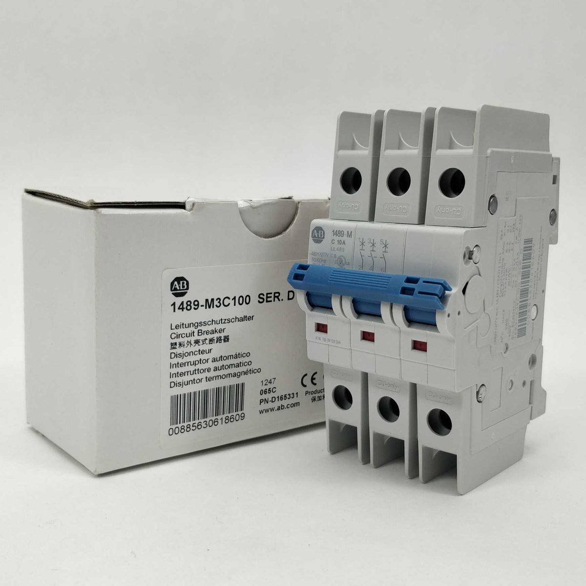 AB 1489M3C100 circuit breaker Ser.D Buy2Sell ApS