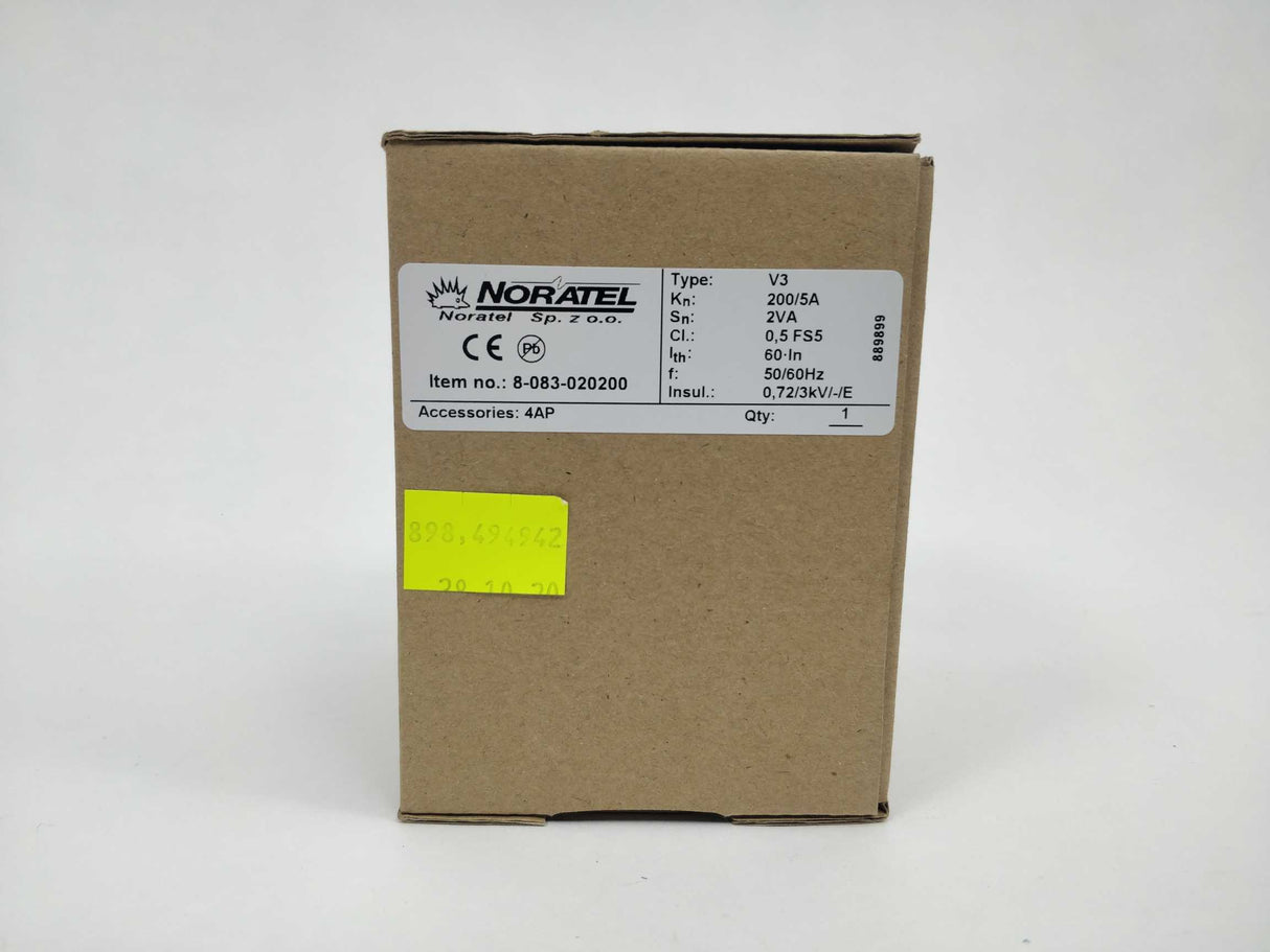Noratel 8-083-020200 V3 200/5A