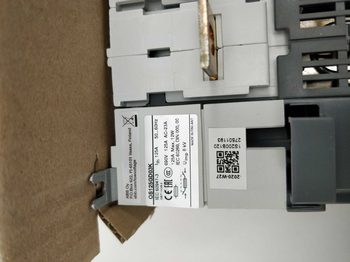 ABB 1SCA116878R1001 OS125GD03K