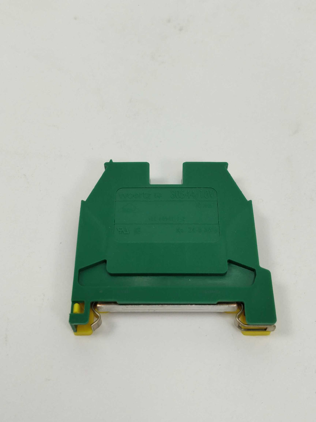 Woertz 30544/10V Protective conductor terminal DIN35 20 Pcs