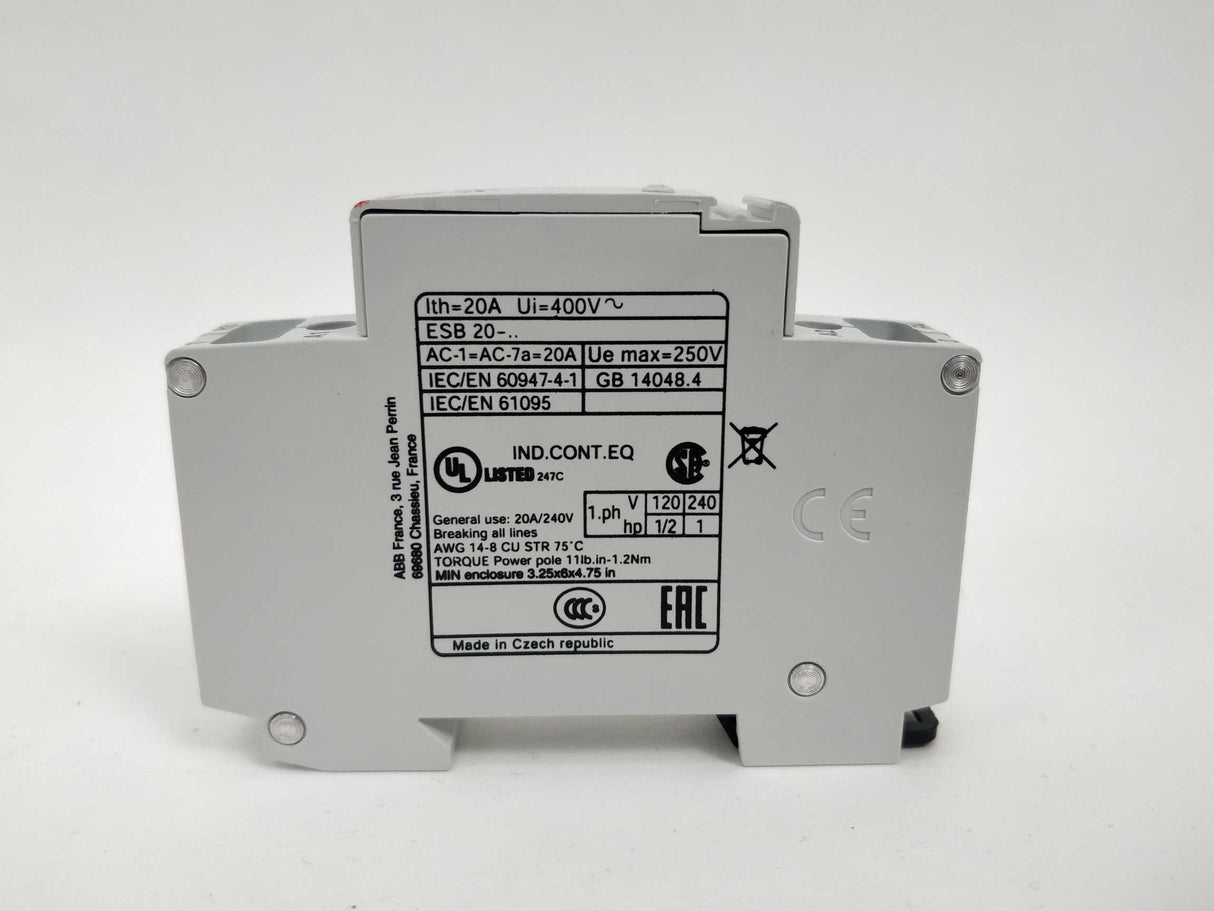 ABB GHE3211302R0001 ESB20-11 24V 50Hz, 10 Pcs.