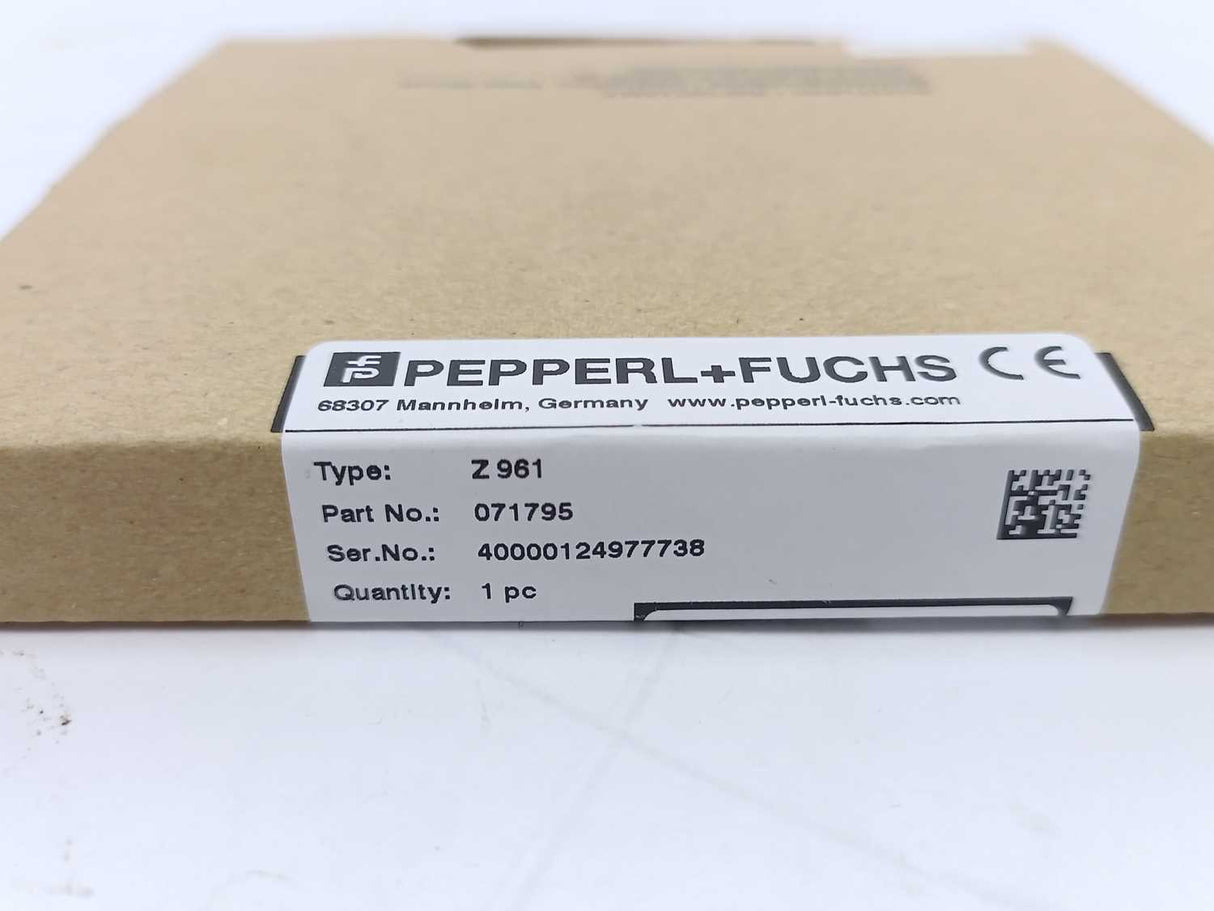 Pepperl+Fuchs 071795 Z961 Zener Barrier