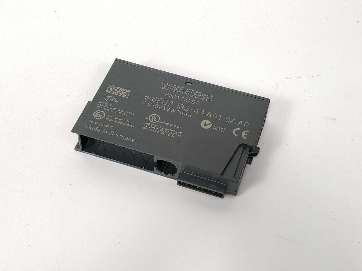 Siemens 6ES7 138-4AA01-0AA0 reserve module (2pcs)