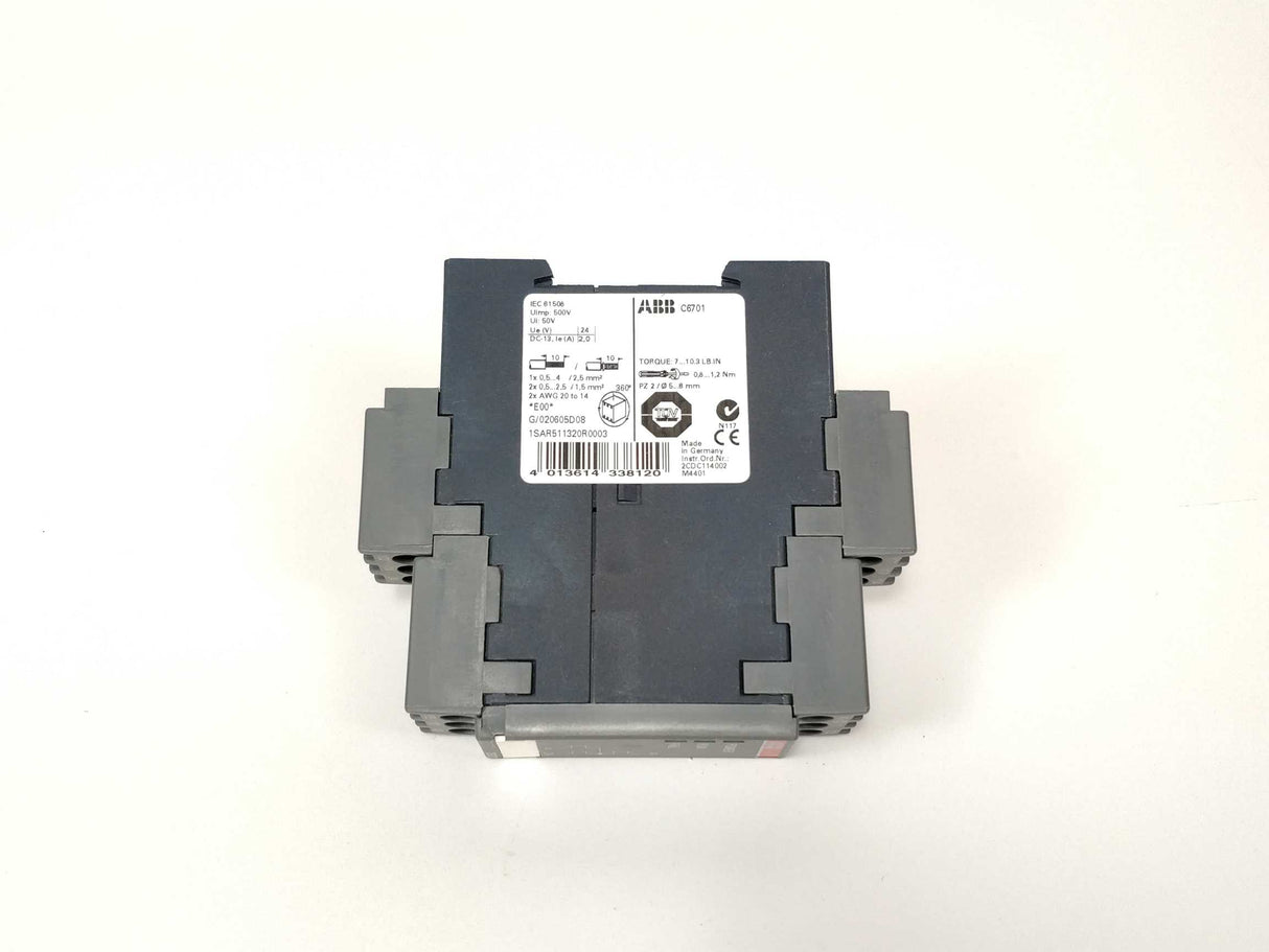 ABB C6701 1SAR511320R0003 Safety Relay