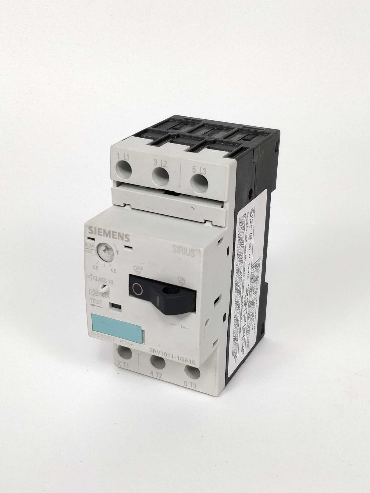 Siemens 3RV1011-1GA10 SIRIUS circuit breaker (6Pcs)