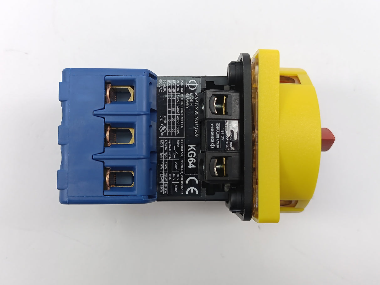 KRAUS & NAIMER KG64B-K302-E Manual Motor Controller