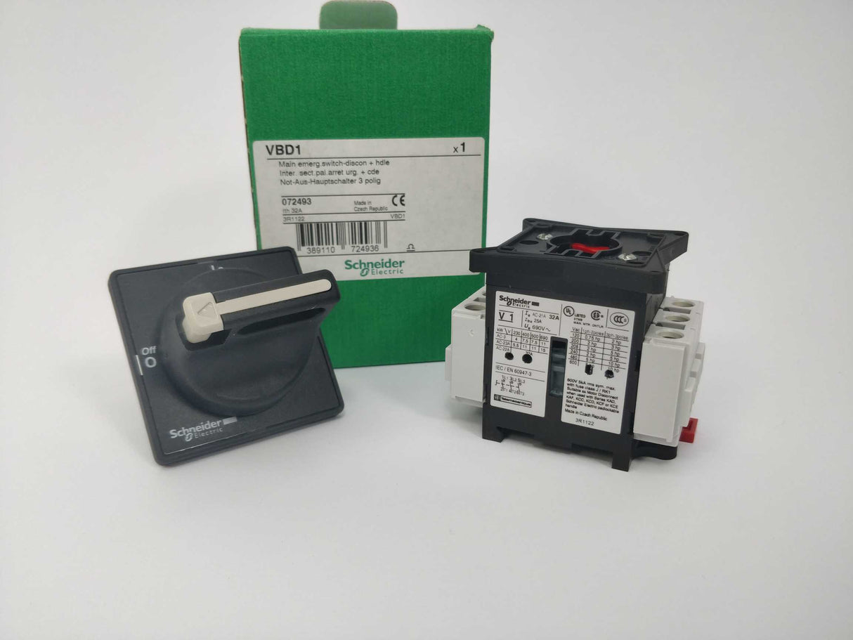 Schneider Electric VBD1 Main emergency switch-discon+hdle 32A