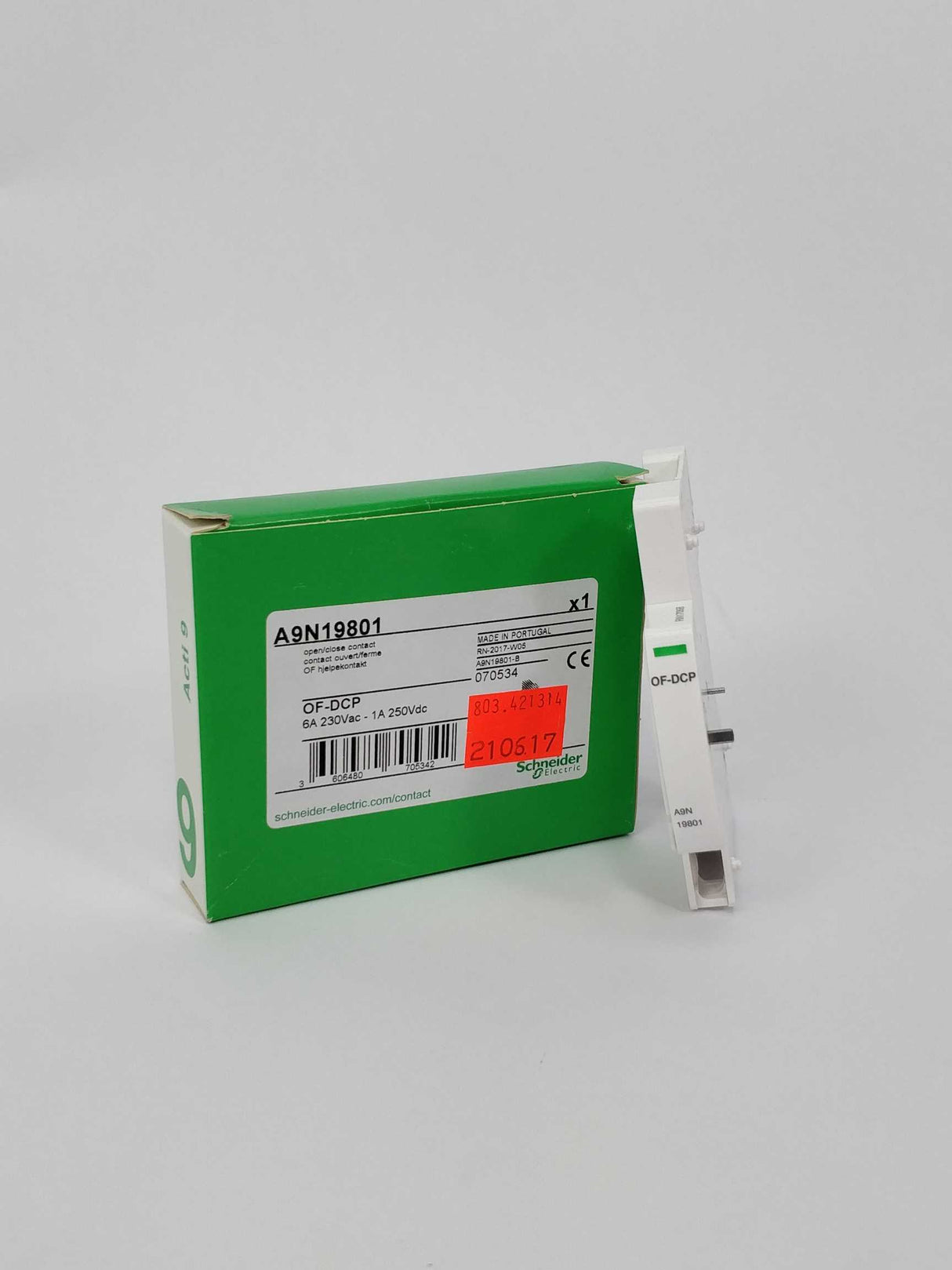 Schneider Electric A9N19801 OF-DCP Open/Close Contact