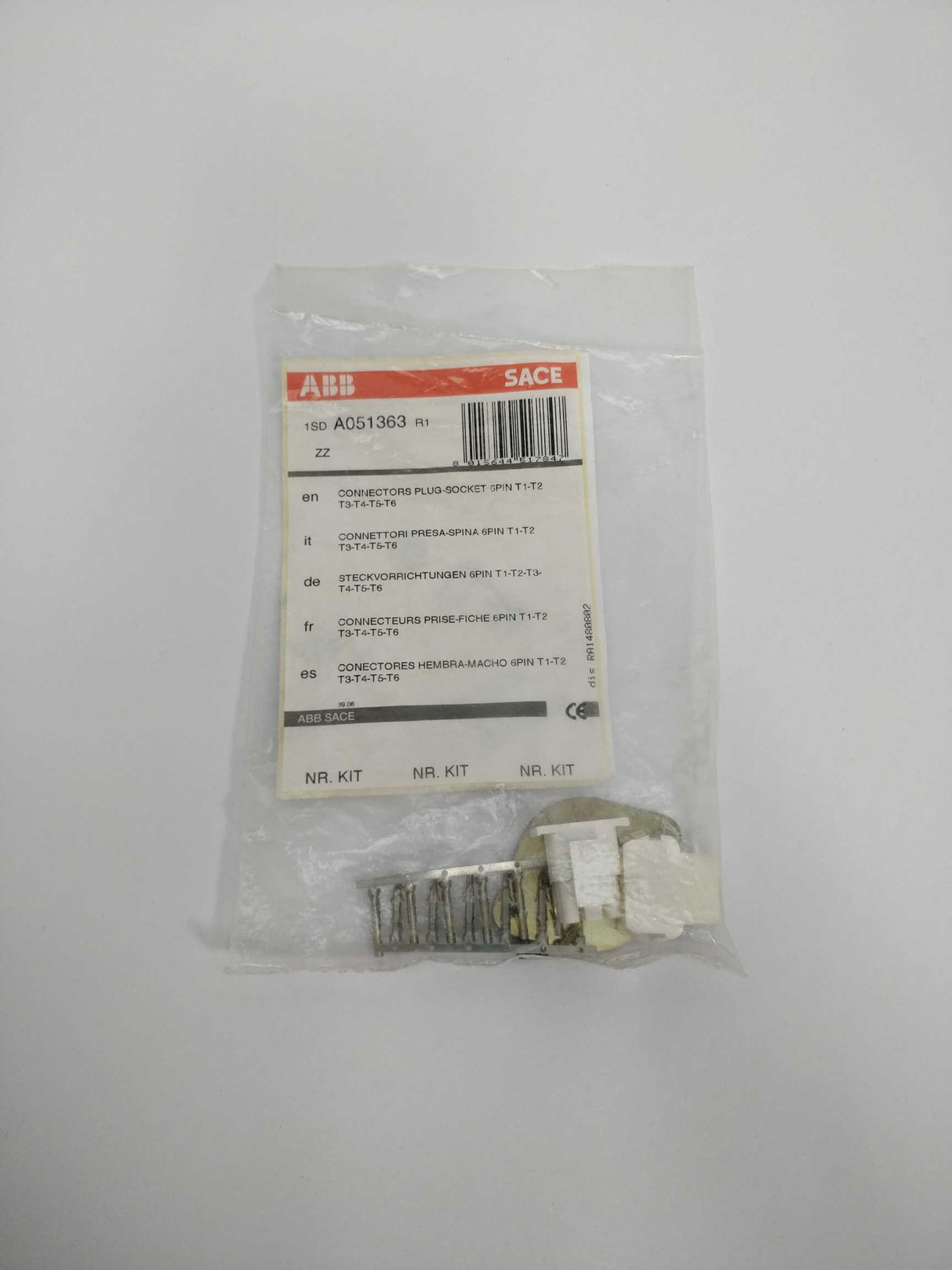 ABB 1SDH000436R0654 Connectors Socket and plug T1-T6 A051363