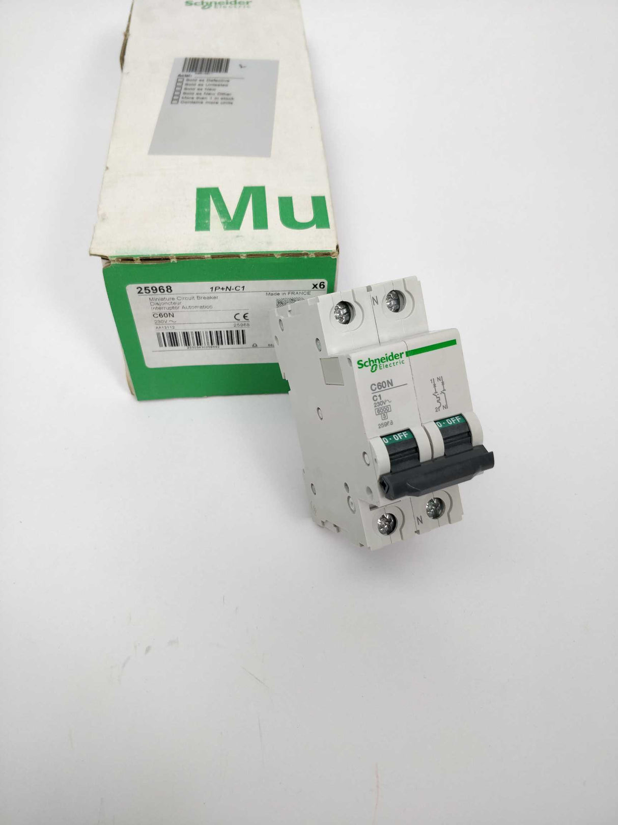Schneider Electric 25968 C60N C1