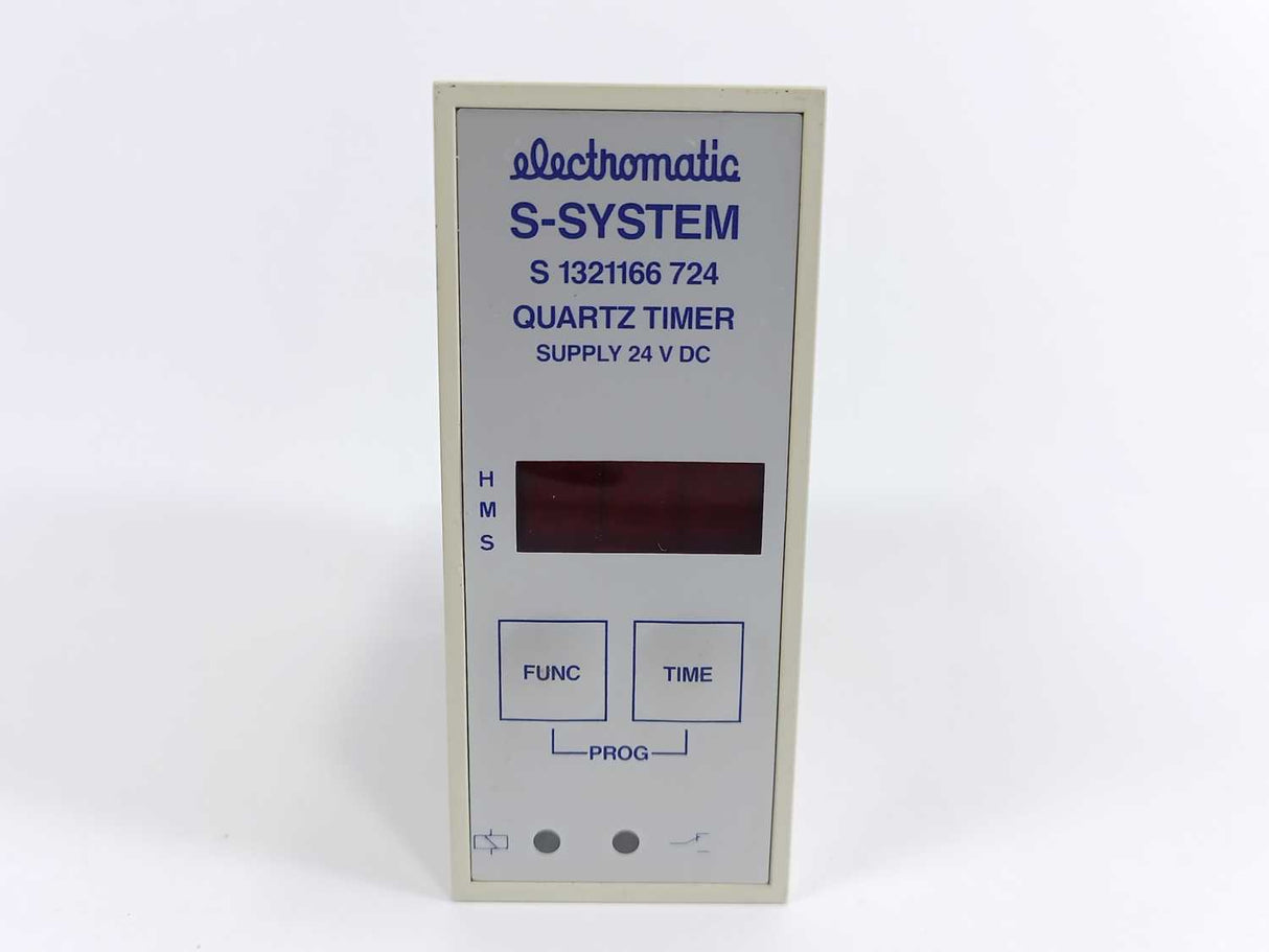 Electromatic S1321166724 S-SYSTEM QUARTZ TIMER SUPPLY 24 V DC