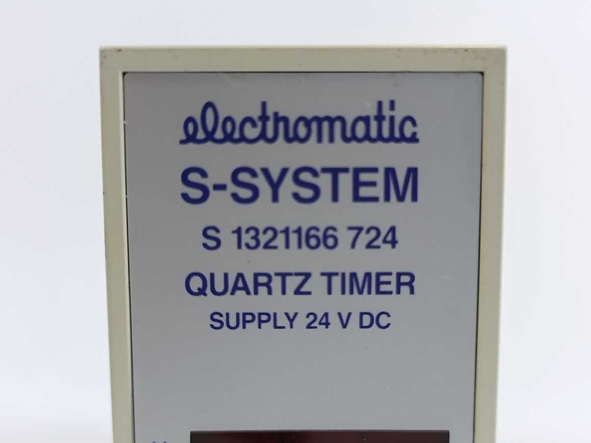 Electromatic S1321166724 S-SYSTEM QUARTZ TIMER SUPPLY 24 V DC