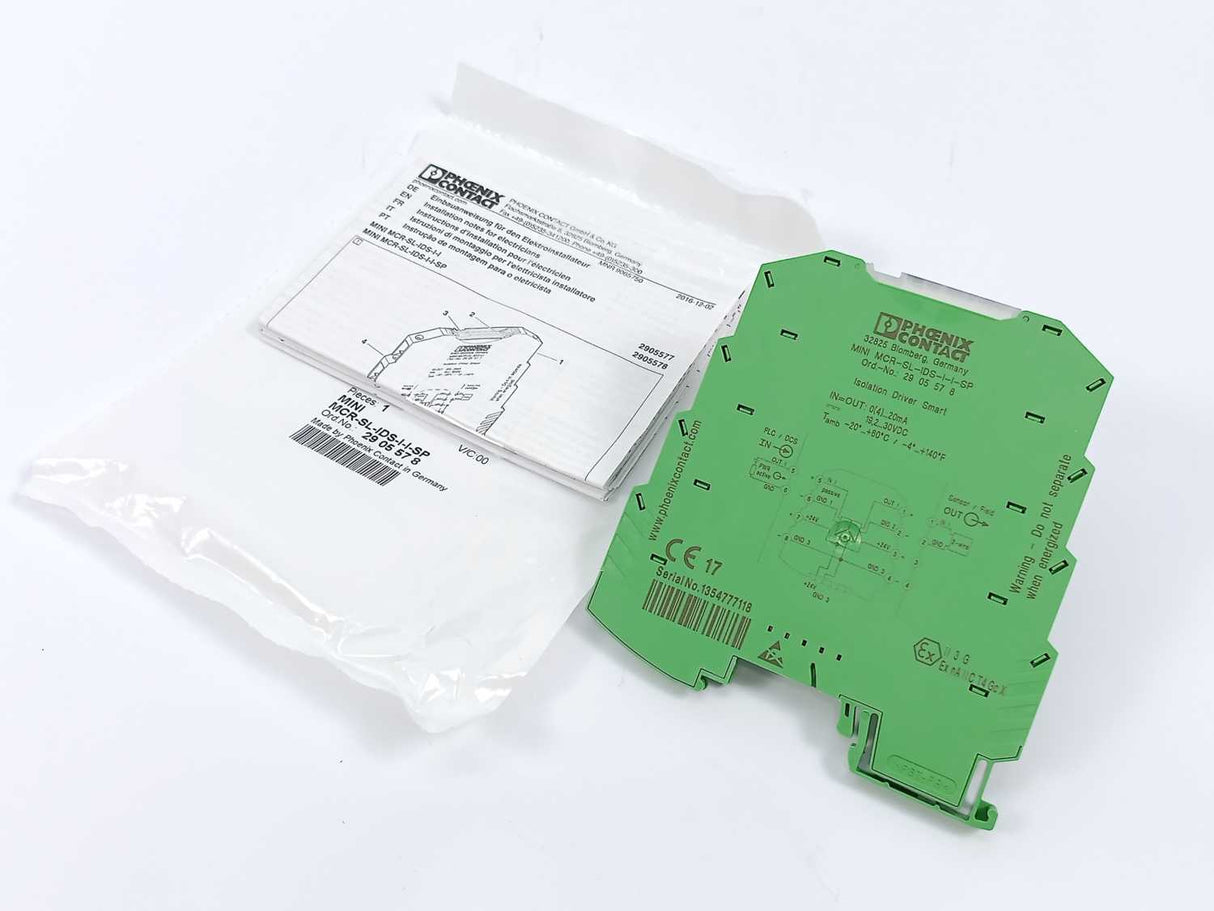 Phoenix Contact 2905578 MINI MCR-SL-IDS-I-I-SP Output Signal Conditioner