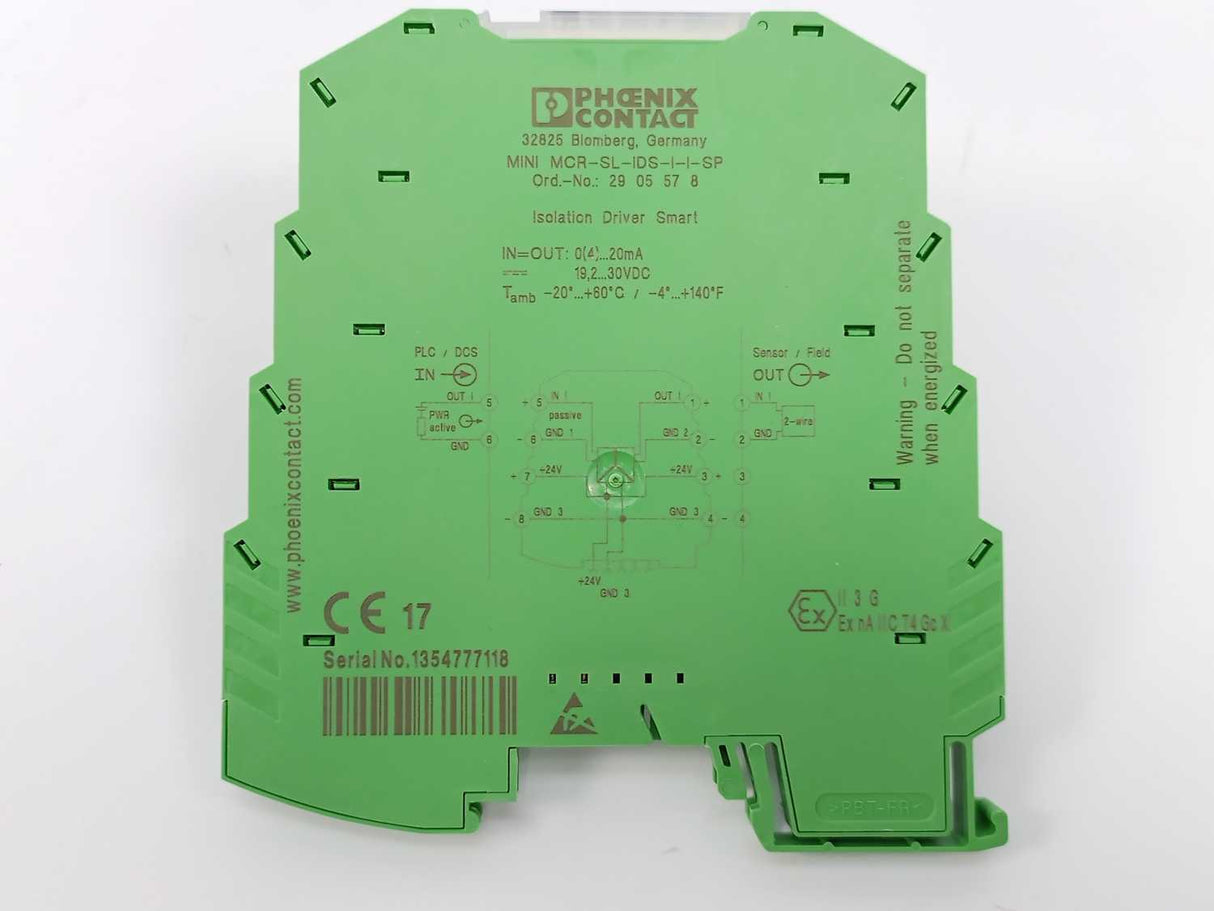 Phoenix Contact 2905578 MINI MCR-SL-IDS-I-I-SP Output Signal Conditioner