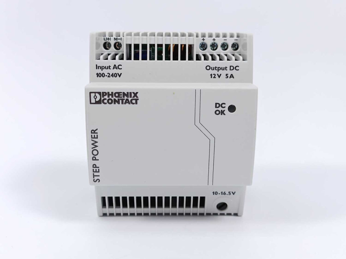 Phoenix Contact 2868583 STEP-PS/ 1AC/12DC/5 Power Supply