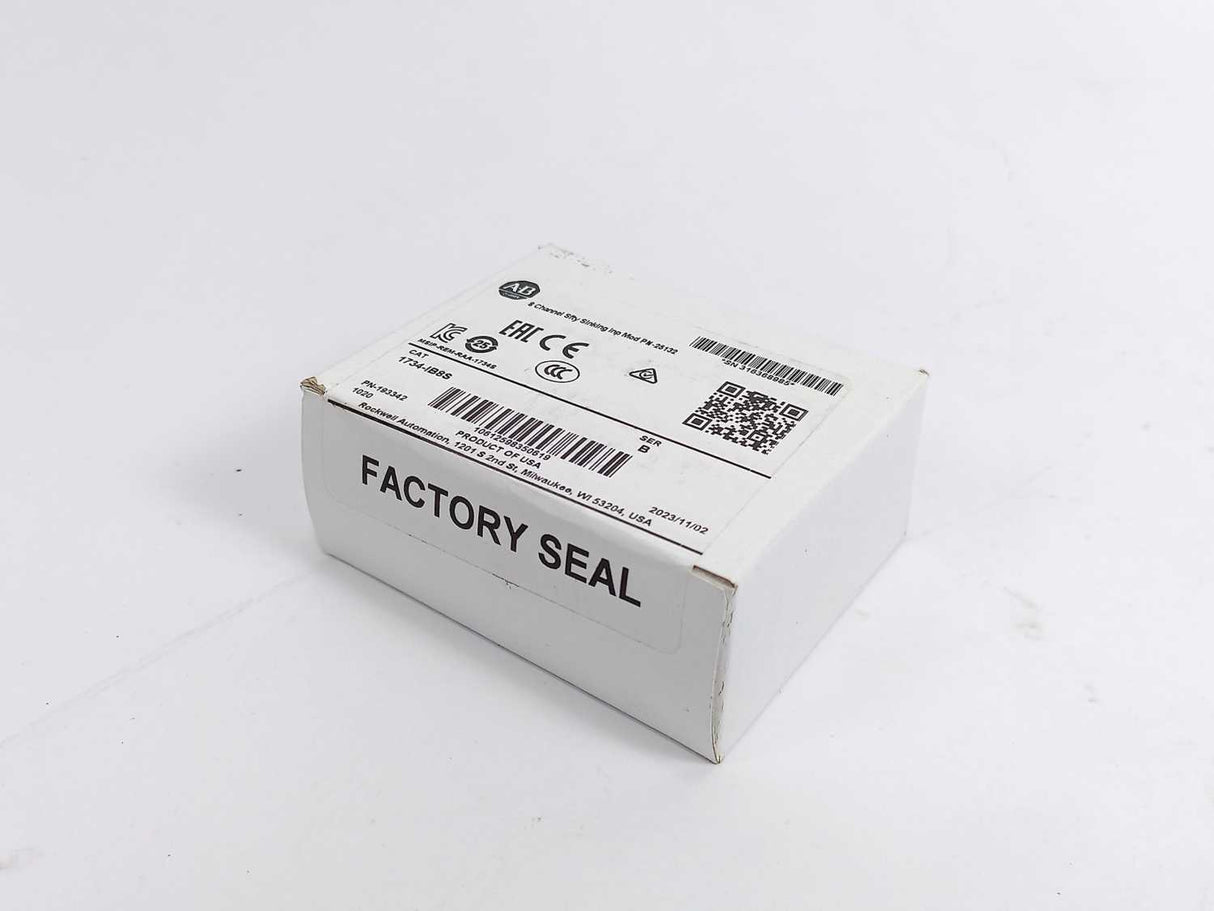 AB 1734-IB8S 8 Channel Sfty Sinking Inp Mod PN-25132 SER. B