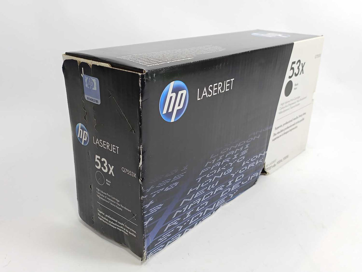 HP Q7553X LaserJet Black High Volume Print Cartridge