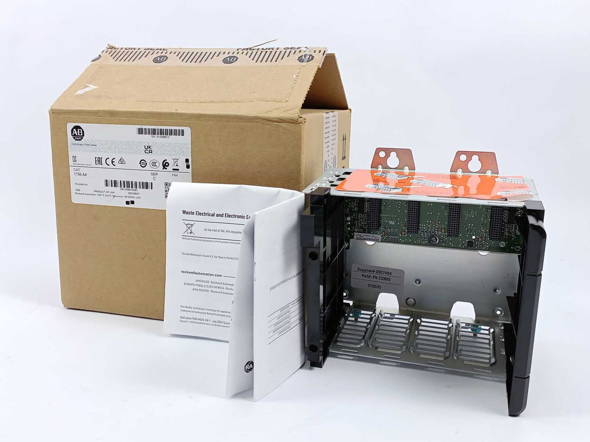 AB 1756-4A ControlLogix 4 Slots Chassis Ser.C
