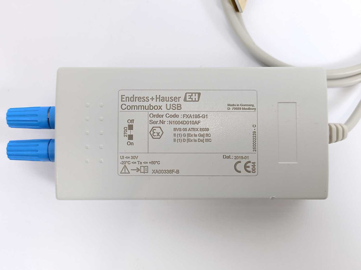 Endress+Hauser FXA195-G1 Commubox USB