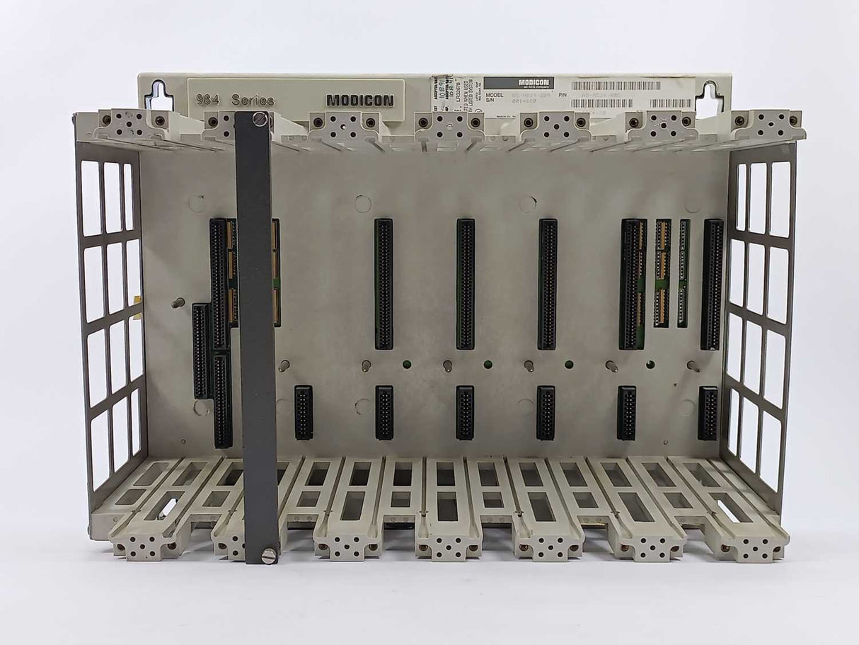 Modicon AS-H819-209 7 Slot 984 Series PLC Rack w/ AS-9534-002