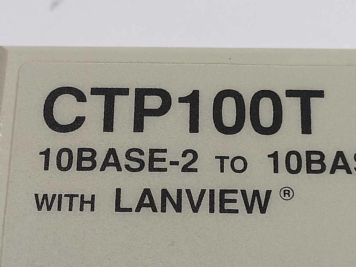 Cabletron Systems CTP100T 10BASE-2 to 10BASE-T Adapter with LANVIEW
