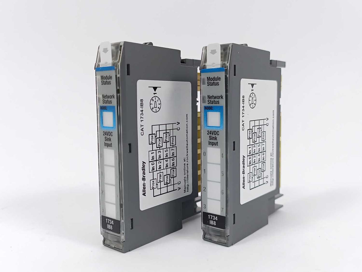 AB 1734-IB8 POINT I/O 8 Point Digital Input Module, Ser. D, Batch of 2pcs